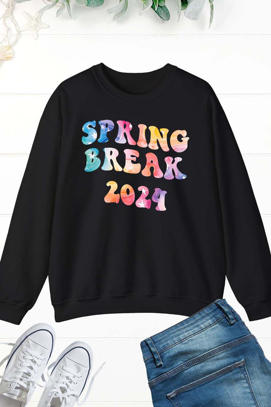 Spring Break 2024 Vacation Sweatshirt