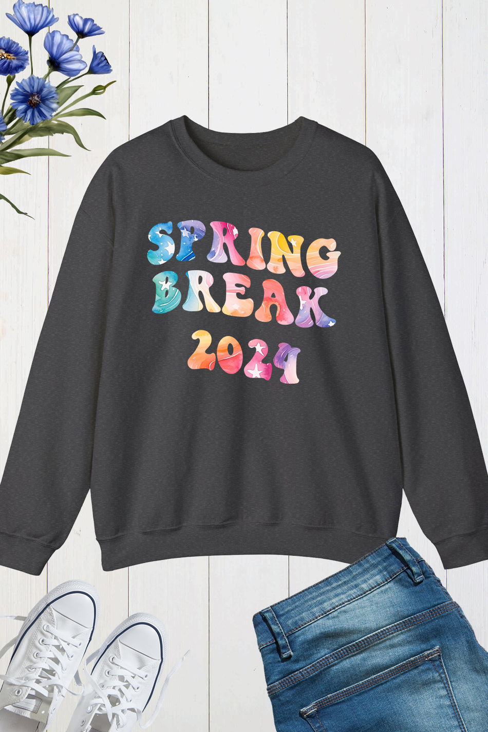 Spring Break 2024 Vacation Sweatshirt