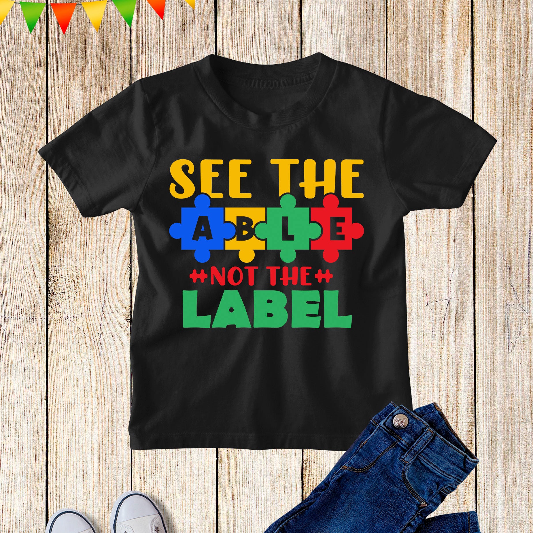 See The Able not the Label T Shirts