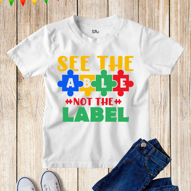 See The Able not the Label T Shirts