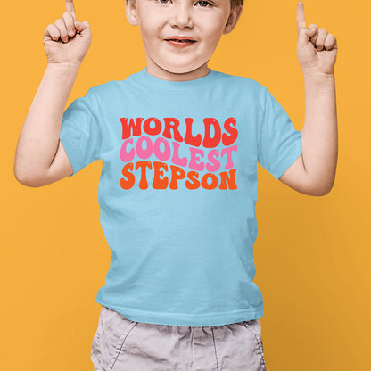 World's coolest stepson shirt