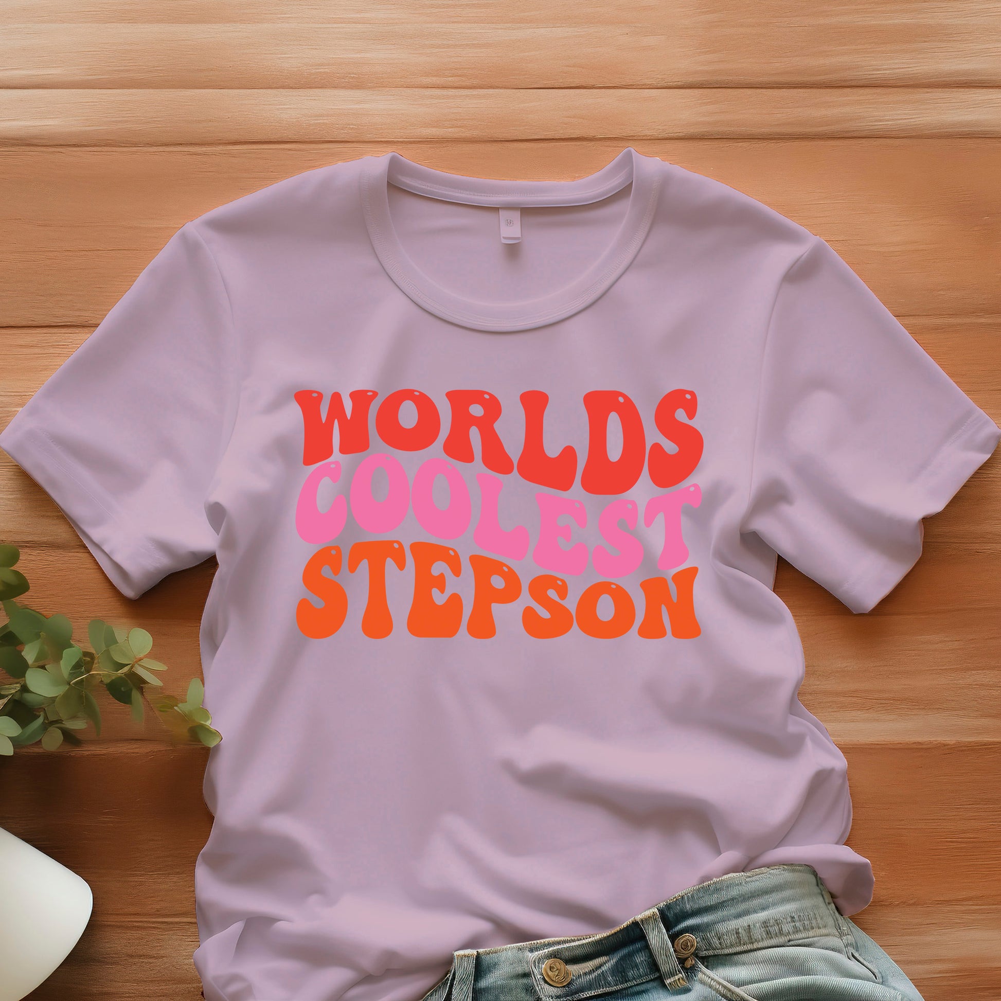 World's coolest stepson shirt