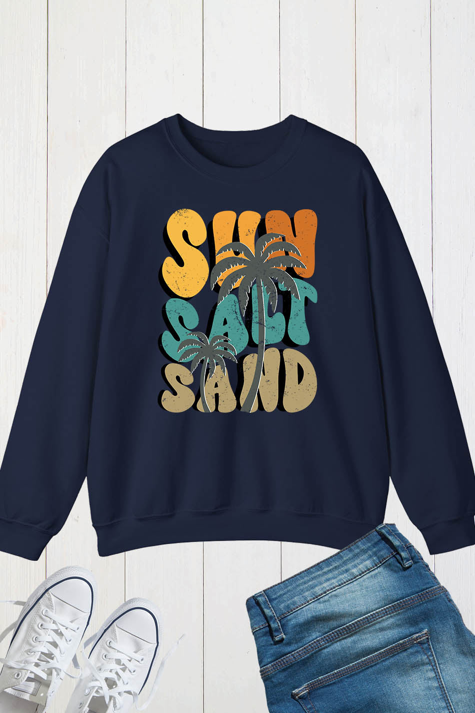 Sun Salt Sand Spring Break Sweatshirt