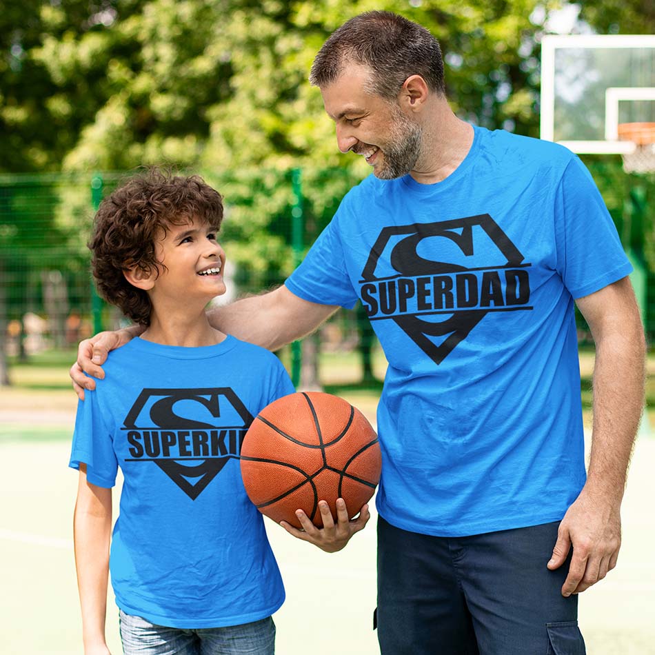 Super Dad Super Kid T Shirt