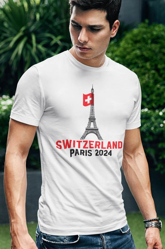 Switzerland Olympics Supporter Paris 2024 T Shirt