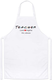 Personalized Thank You Teacher Gift Custom Teaching Assistant Apron