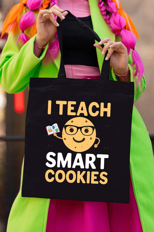 I Teach Smart Cookies Teacher  Tote Bag
