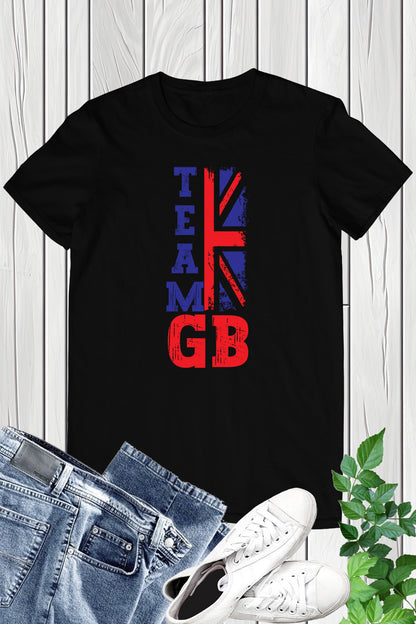 Team Great Britain GB Supporter T Shirt