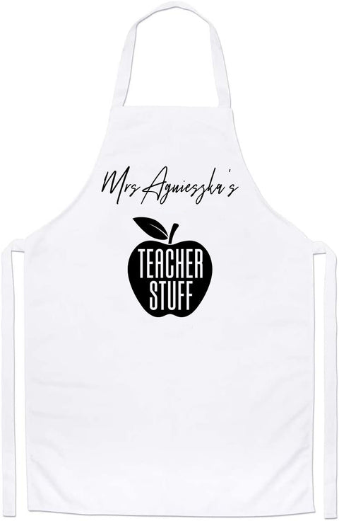 Personalized Funny Teacher Appreciation Custom Thank You Shopping Gifts Apron