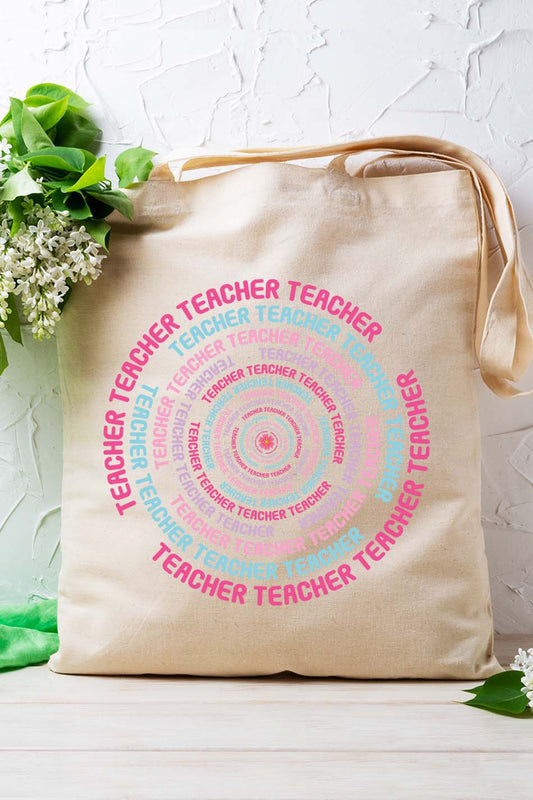 School Teaching Teachers Tote Bag