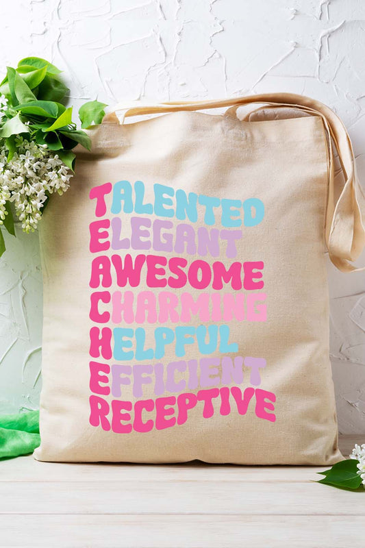 Talented Awesome Teachers Tote Bag