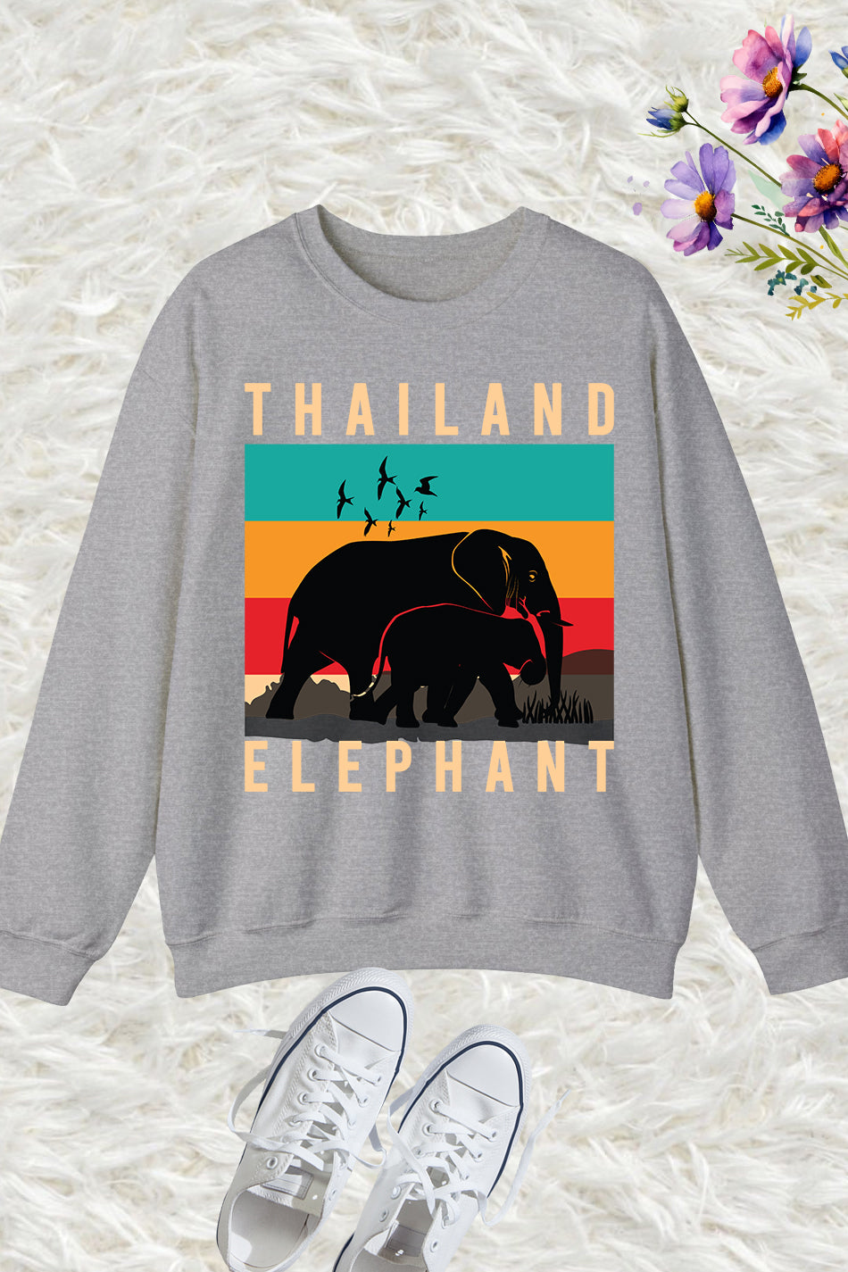 Thailand Elephant Sweatshirt