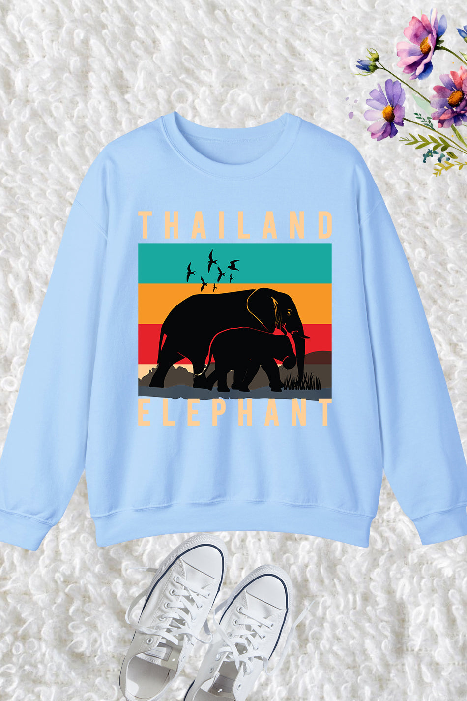 Thailand Elephant Sweatshirt