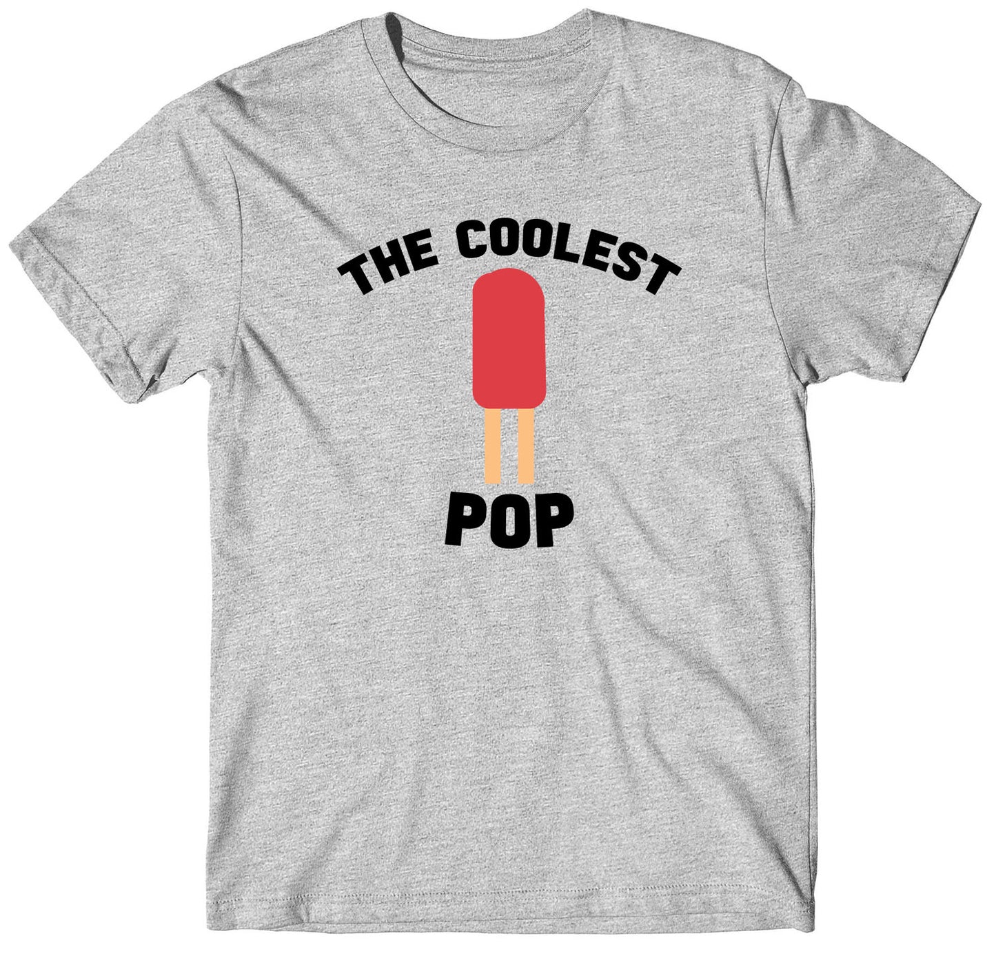 Coolest Pop Summer Cool Dad Custom Short Sleeve Father's Day T-Shirt