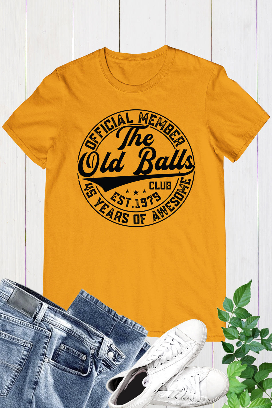 Official Member of The Old Club 45th Birthday Shirt