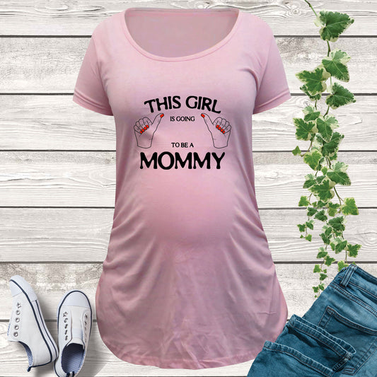 This Girl Is Going to Be A Mommy Pregnancy T Shirt