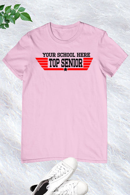 Top Senior Personalized School Shirt