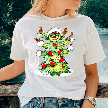 Grinch Tree Christmas TShirt