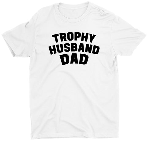 Trophy Husband World's Custom Short Sleeve Father's Day T-Shirts