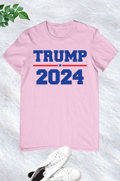 Trump 2024 Election Campaign T Shirt