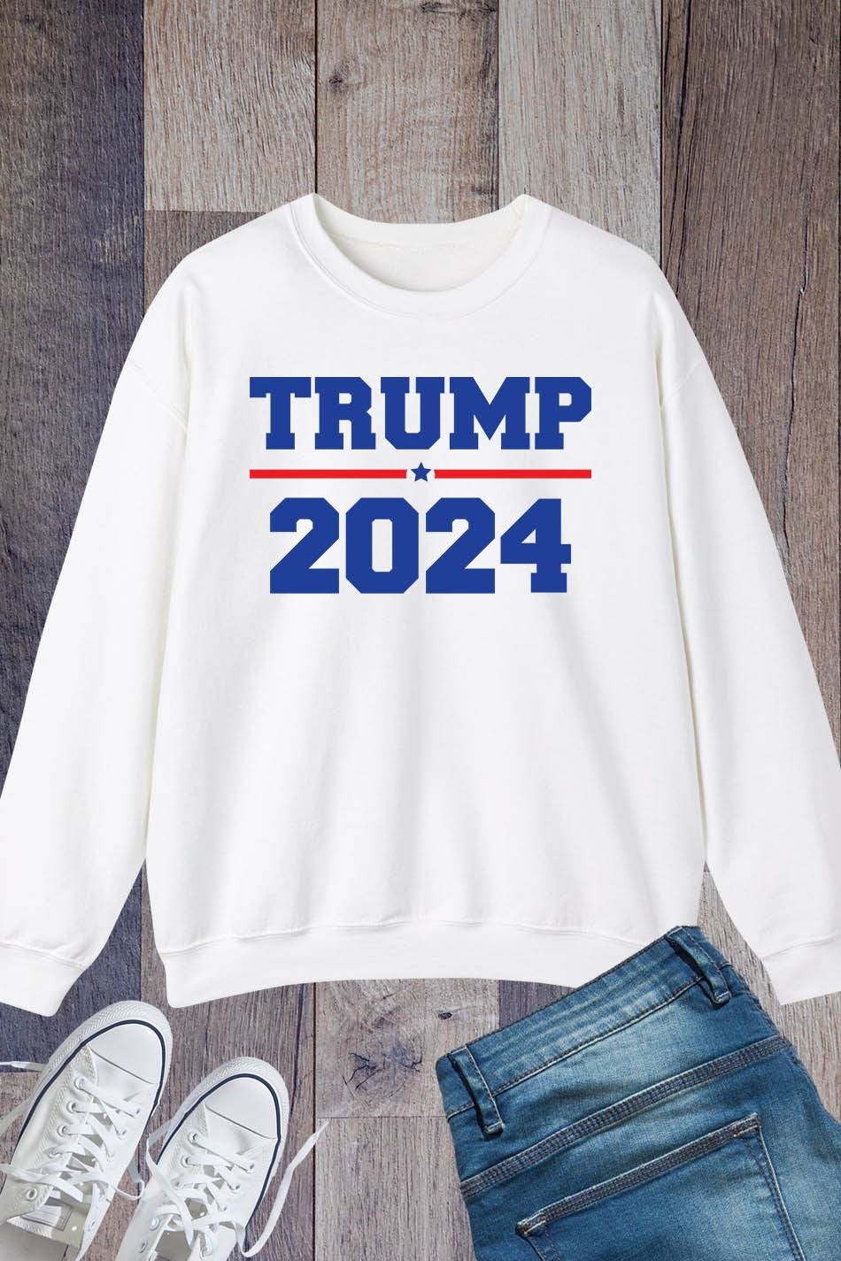 Trump 2024 Election Campaign Sweatshirt