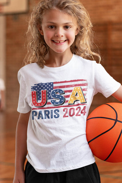 USA Paris Olympics 2024 T Shirt