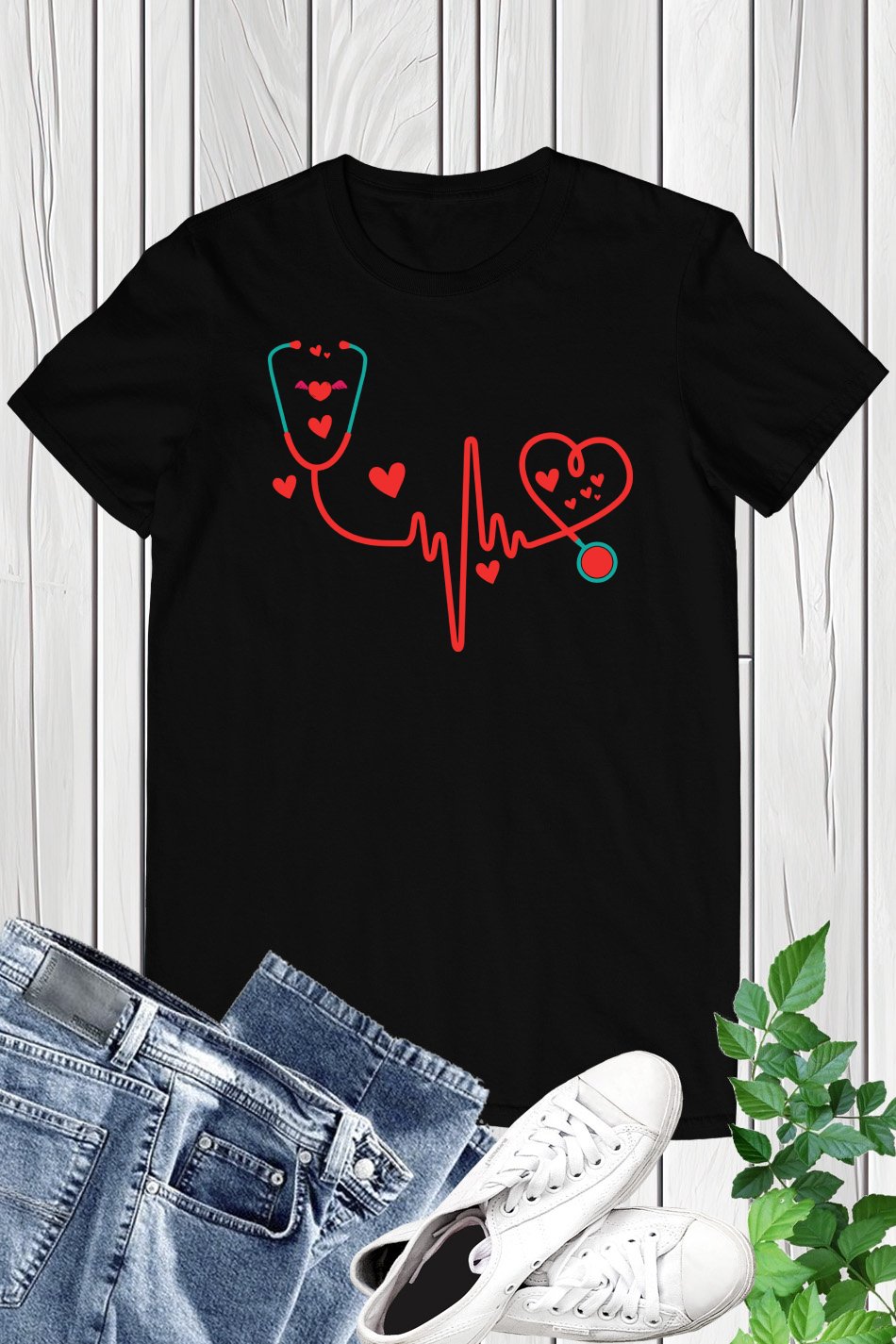 Heart Day Nurse Shirt