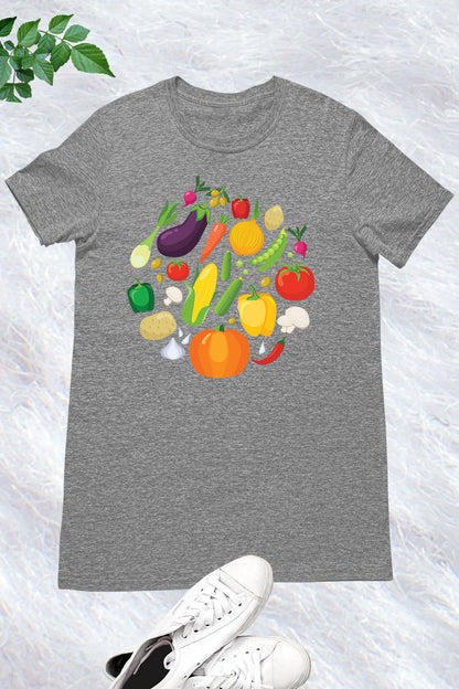 Fruit Veggie Cottage Core T-Shirt