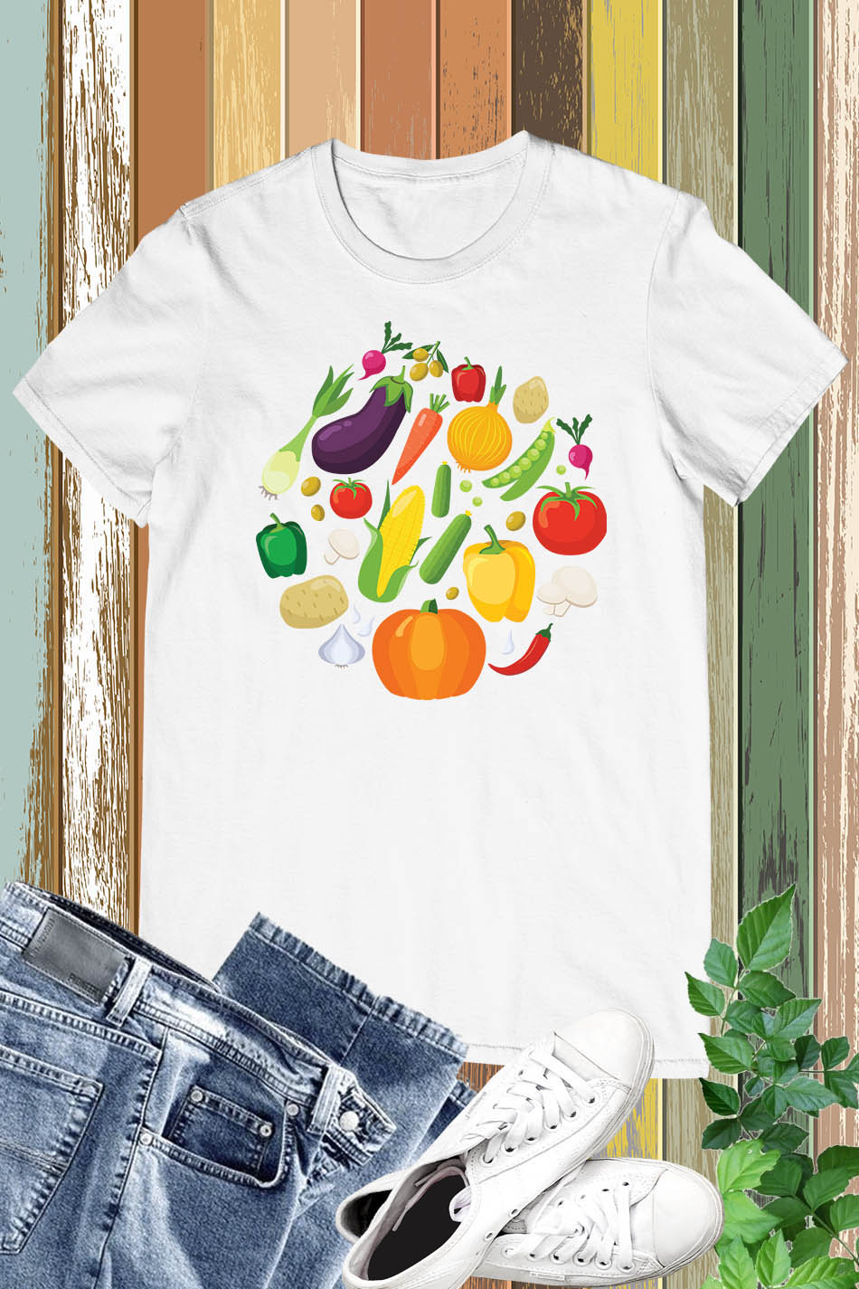 Fruit Veggie Cottage Core T-Shirt