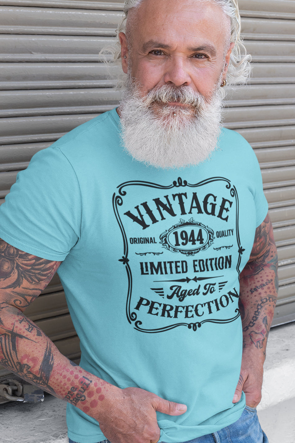 Vintage 1944 Limited Edition 80th Birthday Shirt