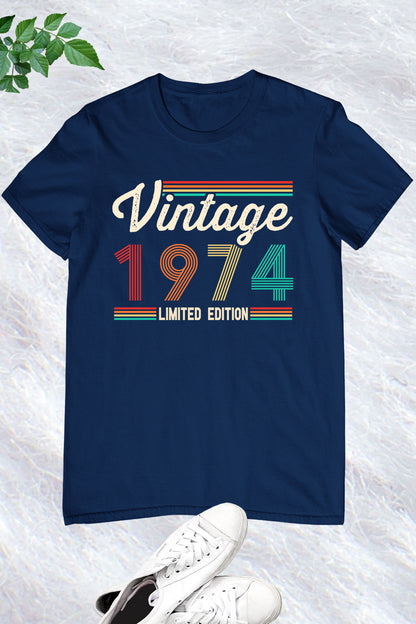 Vintage 1974 Limited Edition Shirt
