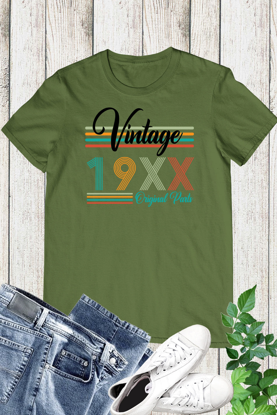 Custom vintage Year T Shirt