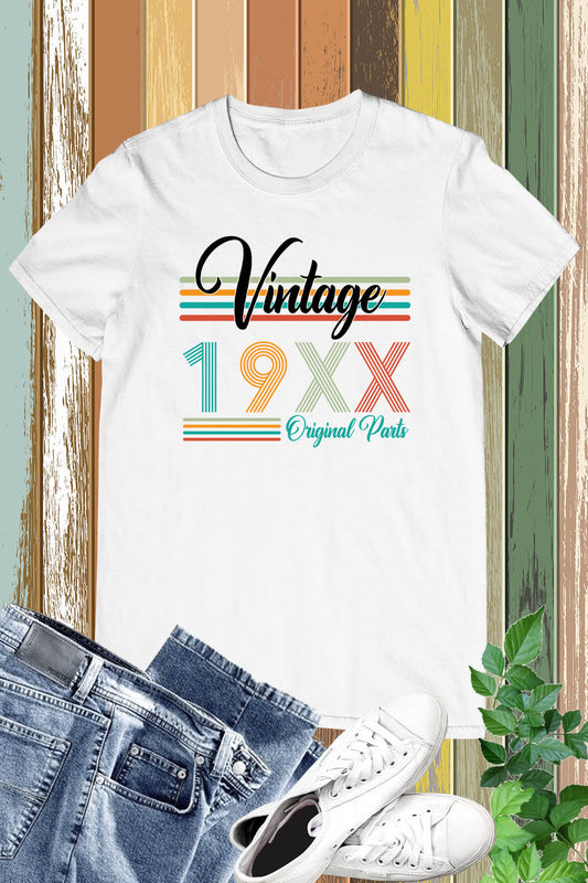 Custom vintage Year T Shirt