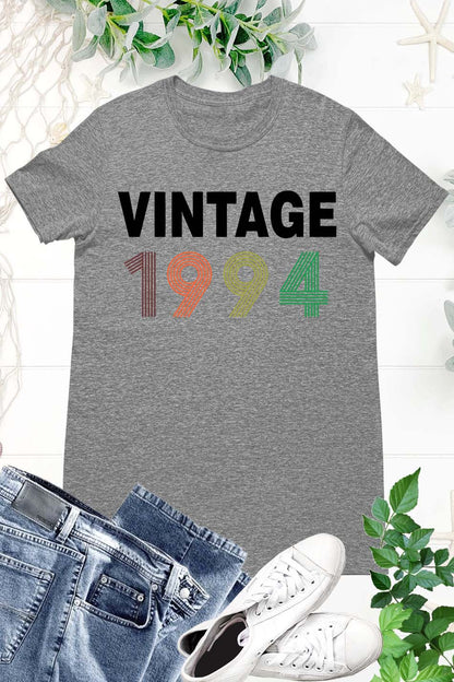 Vintage 1994 T Shirt 30th Birthday Gift Tees