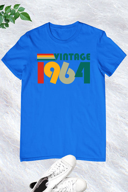 60th Birthday Gifts 2024 Vintage 1964 T Shirt