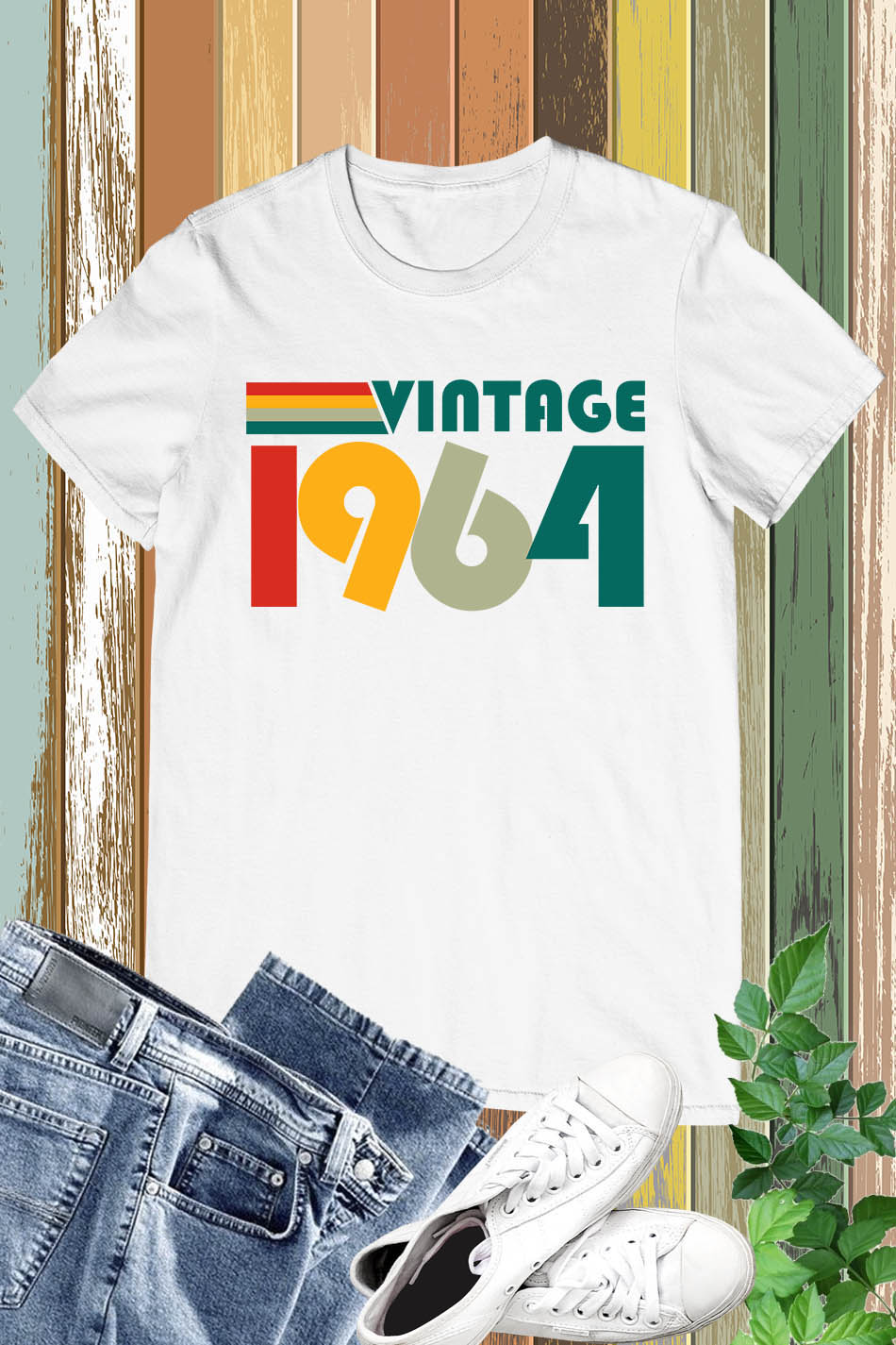 60th Birthday Gifts 2024 Vintage 1964 T Shirt
