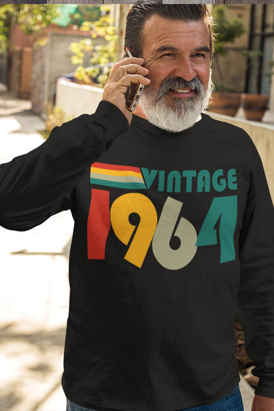 60th Birthday Gifts 2024 Vintage 1964 Sweatshirt