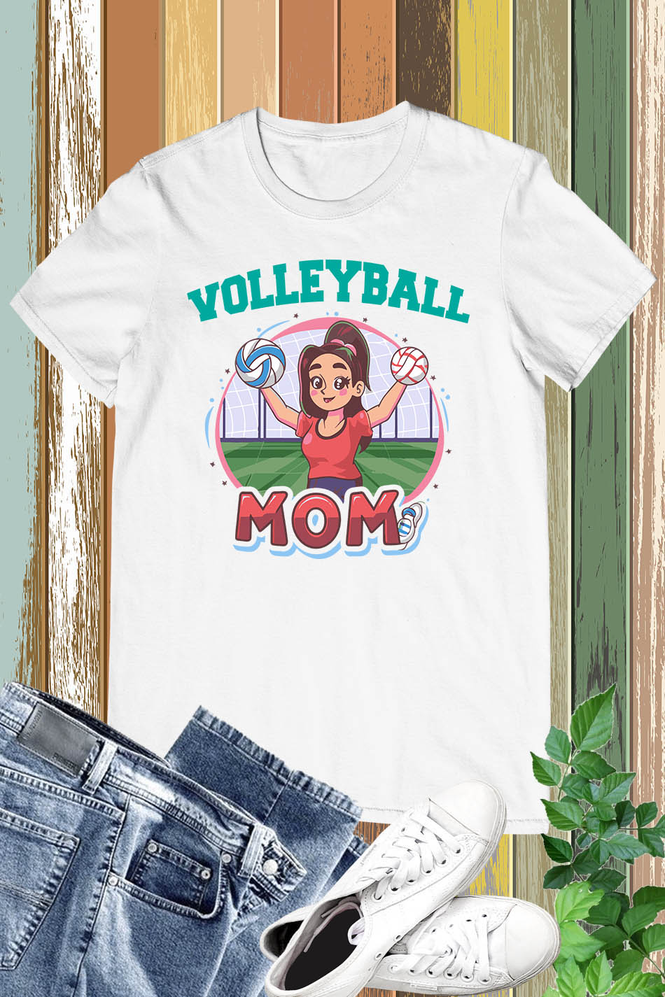 Volleyball Mom Funny T Shirts