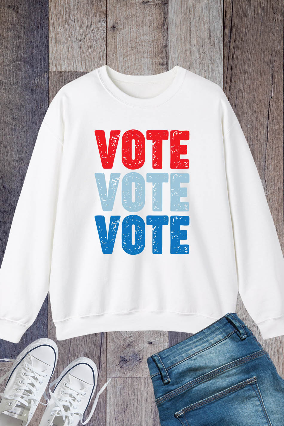 Vote for Change Election Politics Sweatshirt