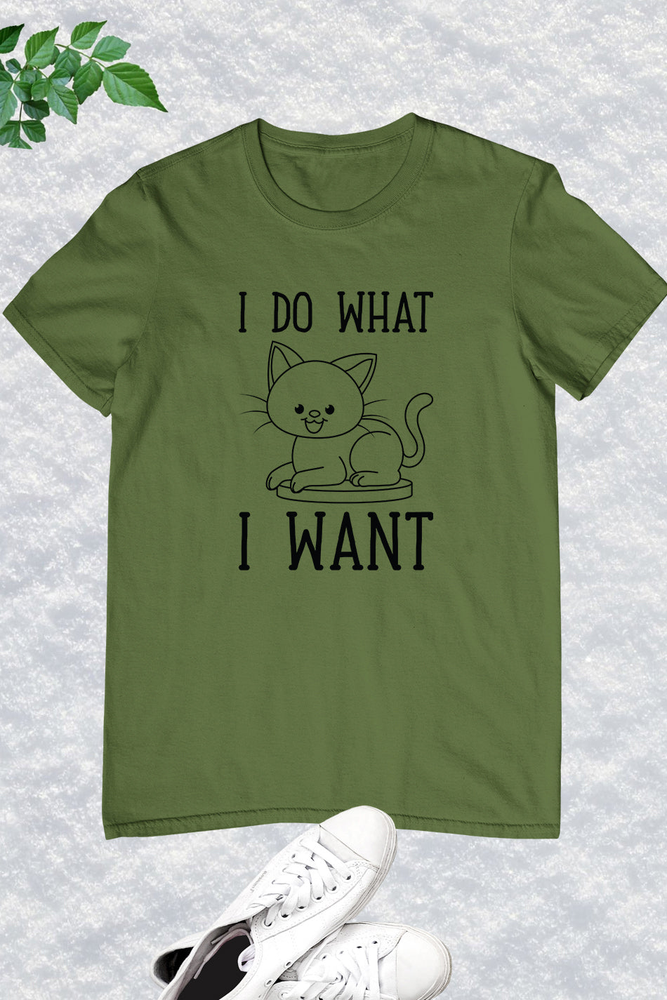 I Do What I Want Funny Cat Shirt