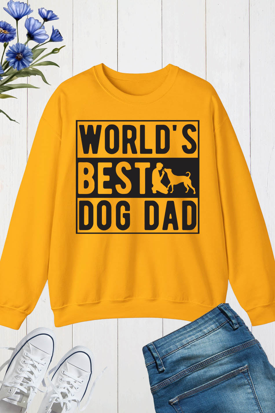 World's Best Dog Dad Sweatshirt