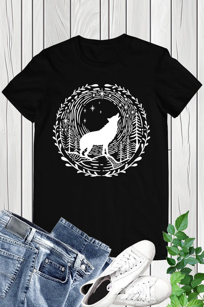 Wolf Moon Mountain Shirt