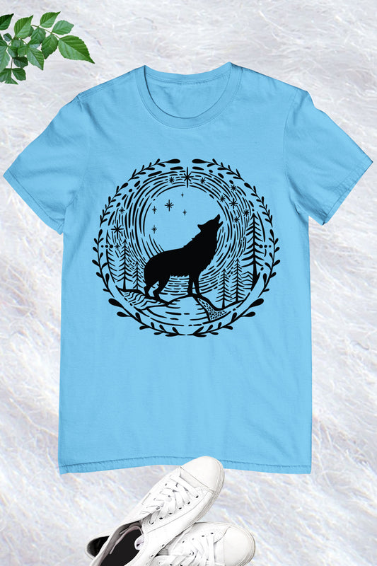 Wolf Moon Mountain Shirt