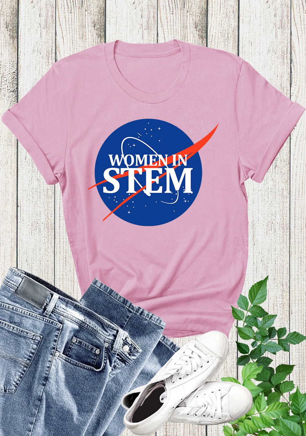 Women in Stem Nasa T Shirts