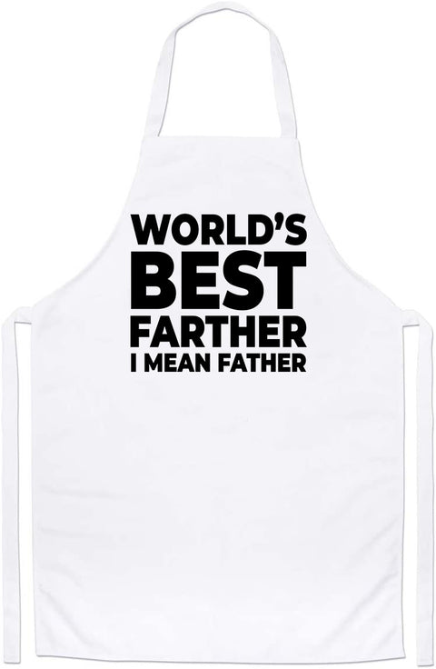 World's Best Farter I Mean Father Dad Lover Custom Father's Day Apron