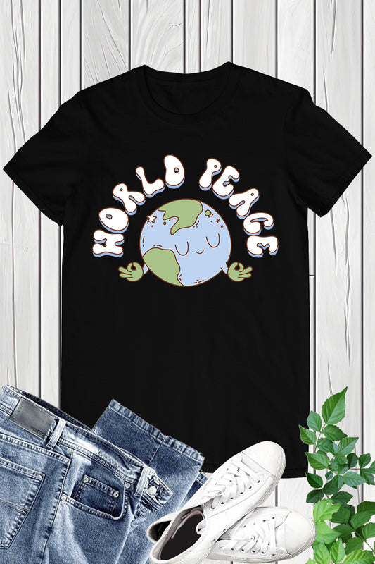 World peace Earth Day Shirt