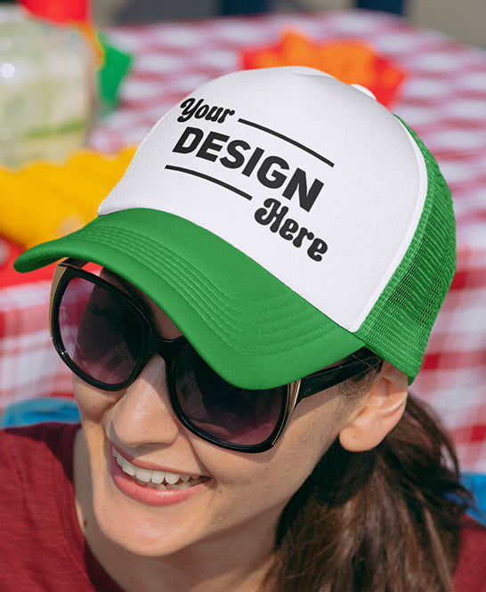 Your Design Here Personalized Your Tracker Hat