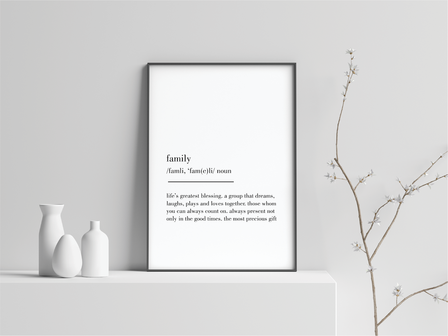 Family Definition Art Prints