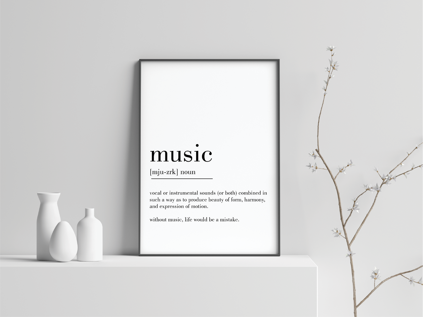Music Definition Art Prints