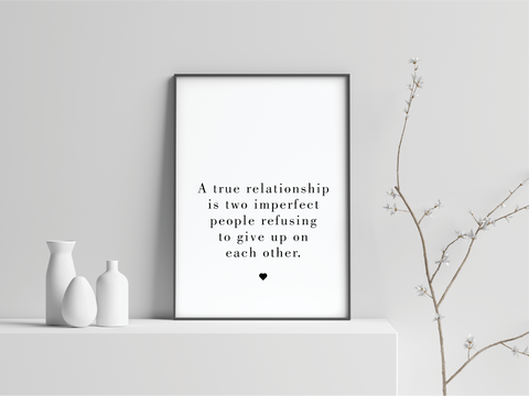 Relationship Definition Art Prints